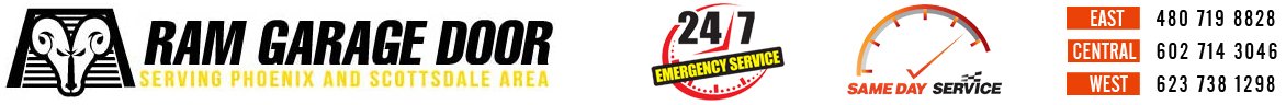 Garage doors repair service in Phoenix and Scottsdale, Arizona